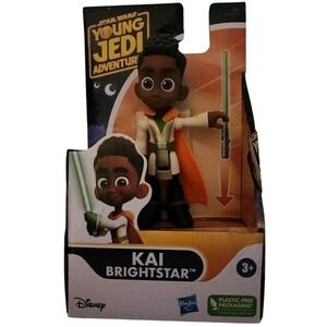 Star Wars Young‎ Jedi Adventures Kai Brightstar Action Figure with Lightsaber